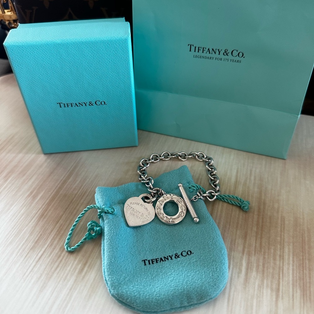 Tiffany & Co. Return to Tiffany heart tag bracelet